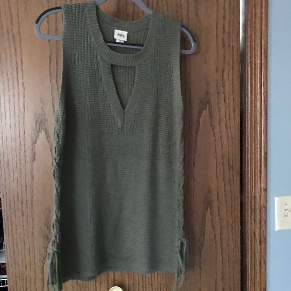 SOLD!!!  Daytrip sweater tank